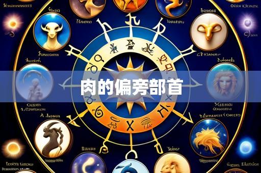 肉的偏旁部首