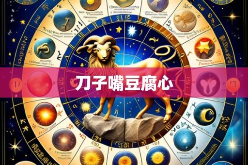 刀子嘴豆腐心