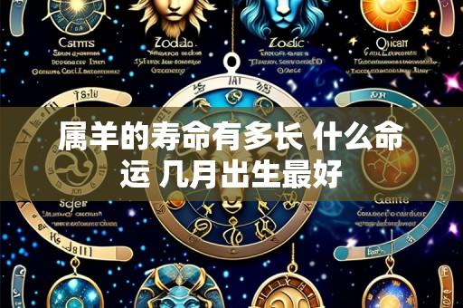 属羊的寿命有多长 什么命运 几月出生最好