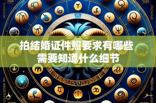拍结婚证件照要求有哪些 需要知道什么细节