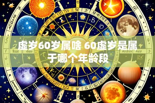 虚岁60岁属啥 60虚岁是属于哪个年龄段