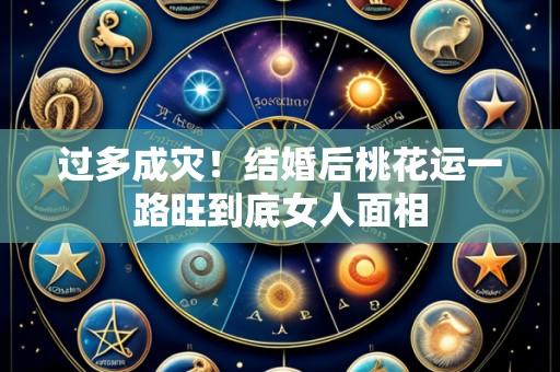 过多成灾！结婚后桃花运一路旺到底女人面相