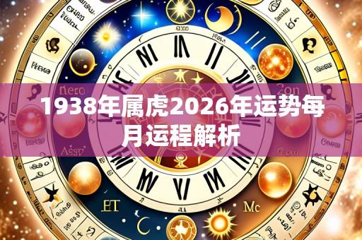 1938年属虎2026年运势每月运程解析
