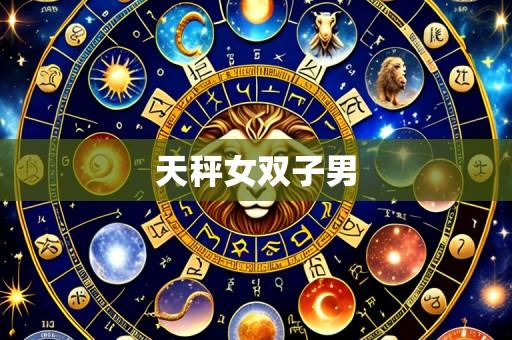 天秤女双子男