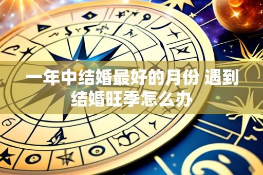 一年中结婚最好的月份 遇到结婚旺季怎么办