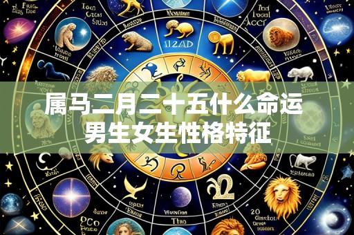 属马二月二十五什么命运 男生女生性格特征