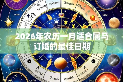 2026年农历一月适合属马订婚的最佳日期