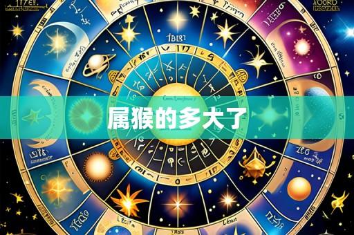 属猴的多大了