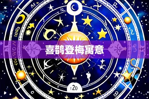 喜鹊登梅寓意