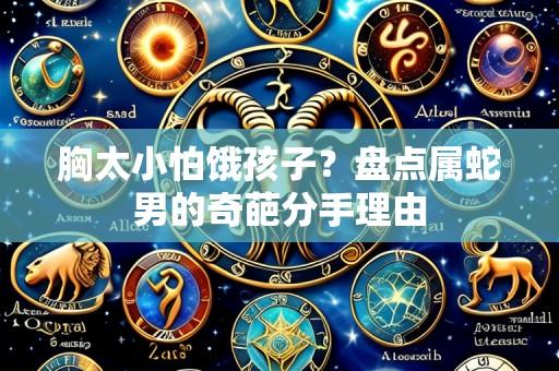 胸太小怕饿孩子?盘点属蛇男的奇葩分手理由