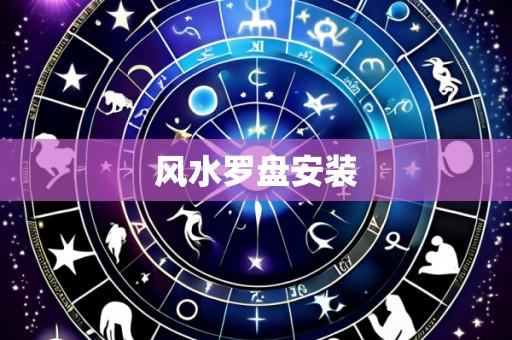 风水罗盘安装