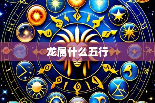 龙属什么五行