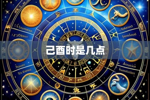 己酉时是几点