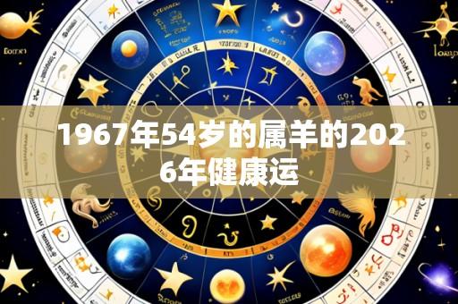 1967年54岁的属羊的2026年健康运