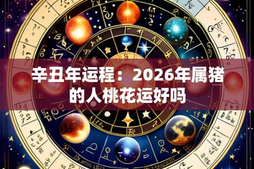 辛丑年运程：2026年属猪的人桃花运好吗