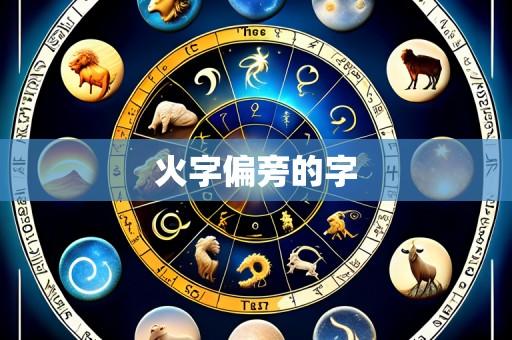 火字偏旁的字