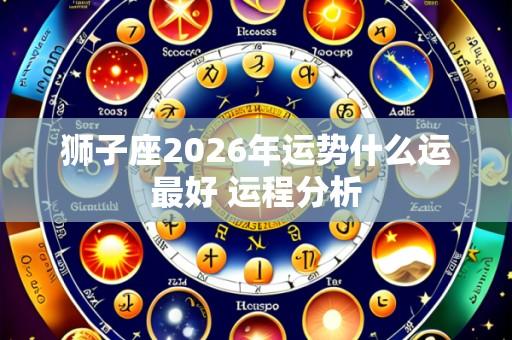 狮子座2026年运势什么运最好 运程分析