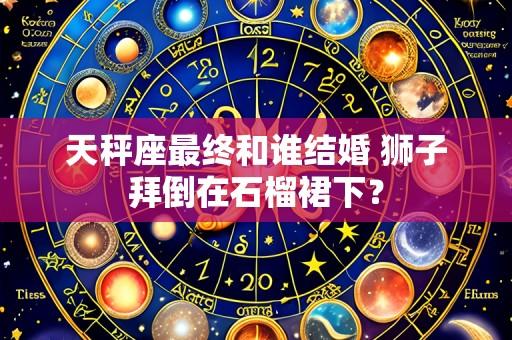 天秤座最终和谁结婚 狮子拜倒在石榴裙下?
