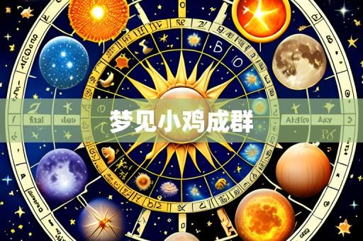 梦见小鸡成群