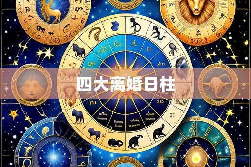 四大离婚日柱