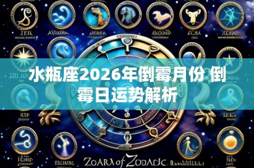 水瓶座2026年倒霉月份 倒霉日运势解析