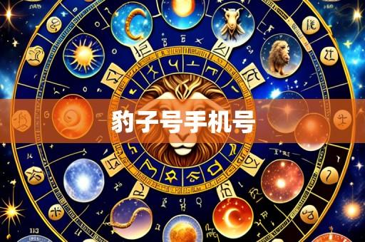 豹子号手机号
