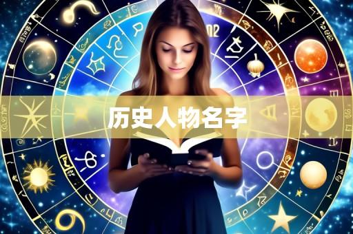 历史人物名字