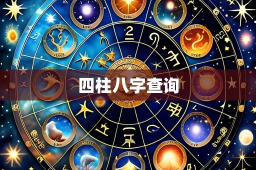 四柱八字查询