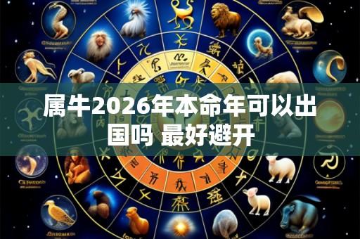 属牛2026年本命年可以出国吗 最好避开