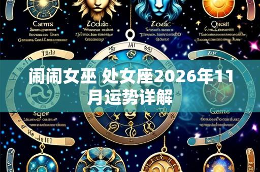 闹闹女巫 处女座2026年11月运势详解