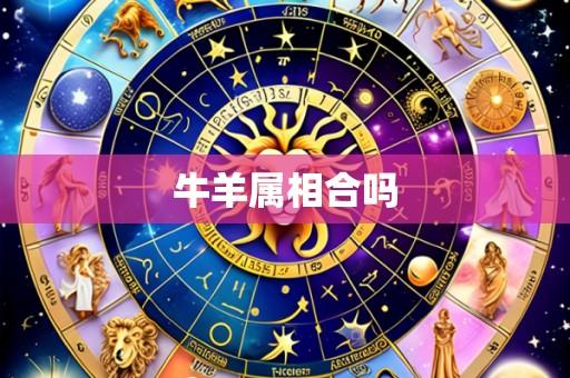 牛羊属相合吗