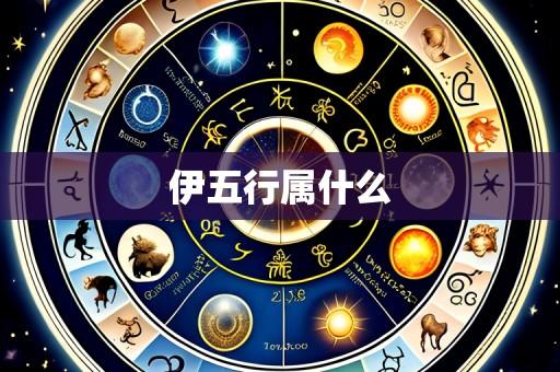 伊五行属什么