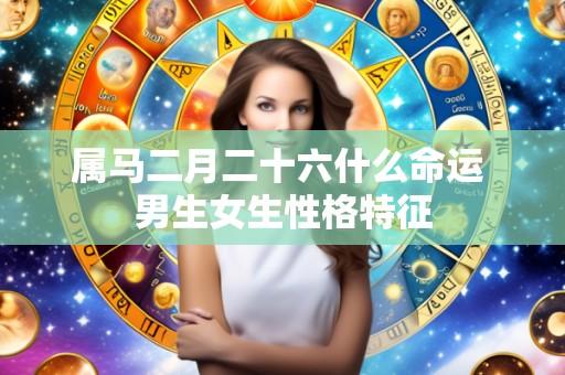 属马二月二十六什么命运 男生女生性格特征