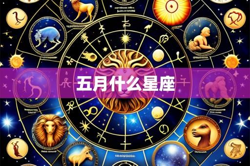 五月什么星座