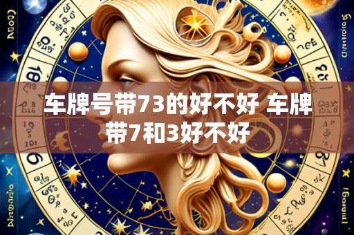 车牌号带73的好不好 车牌带7和3好不好