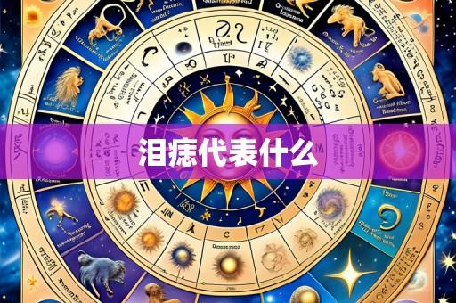 泪痣代表什么