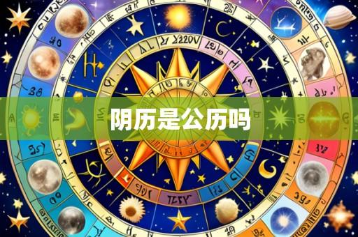 阴历是公历吗