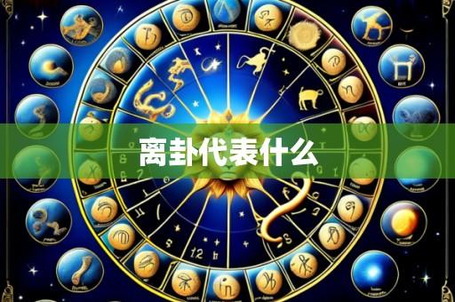 离卦代表什么