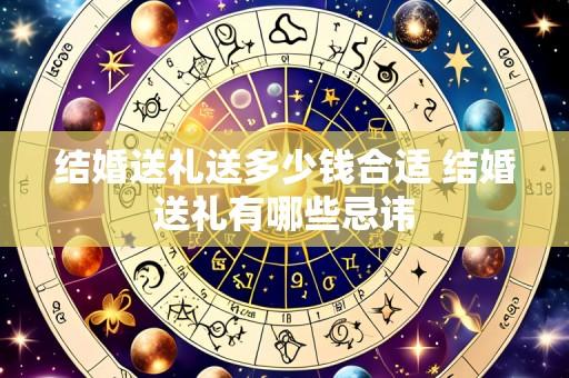 结婚送礼送多少钱合适 结婚送礼有哪些忌讳