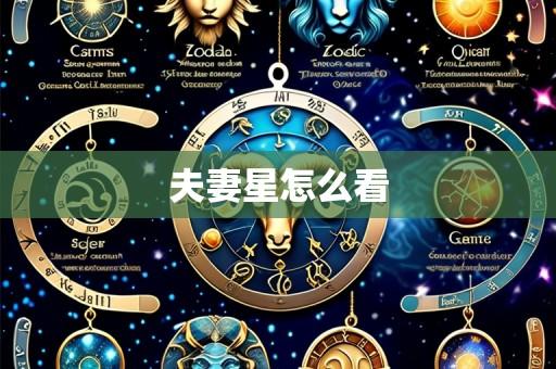 夫妻星怎么看