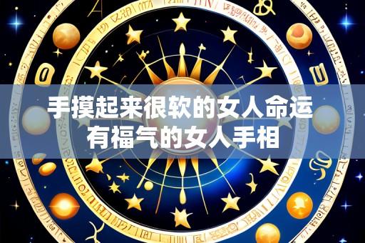 手摸起来很软的女人命运 有福气的女人手相