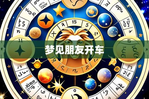 梦见朋友开车