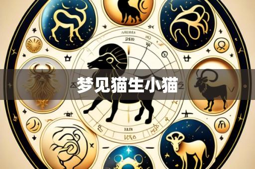 梦见猫生小猫