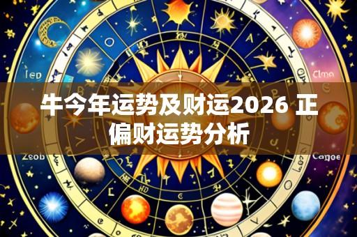 牛今年运势及财运2026 正偏财运势分析