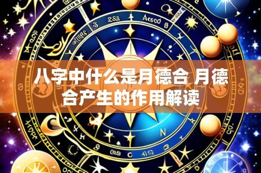 八字中什么是月德合 月德合产生的作用解读
