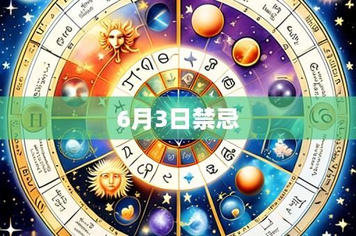 6月3日禁忌