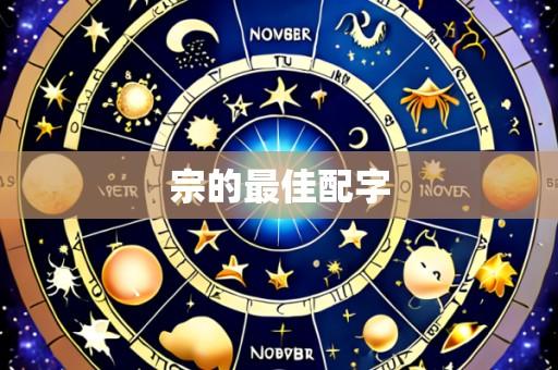 宗的最佳配字