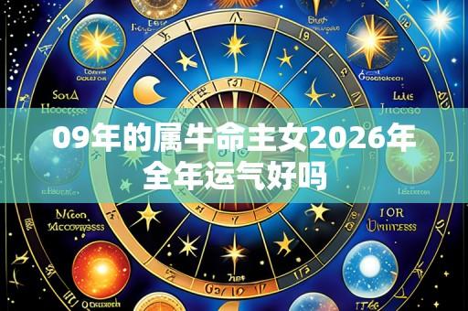 09年的属牛命主女2026年全年运气好吗