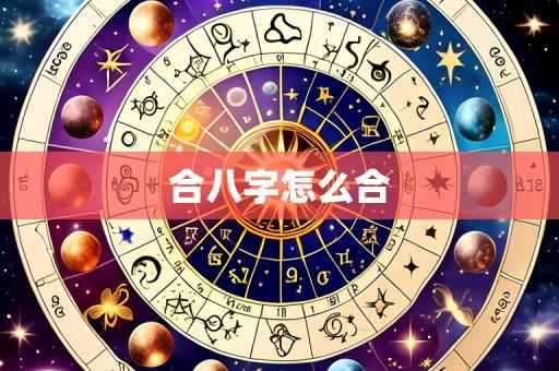 合八字怎么合