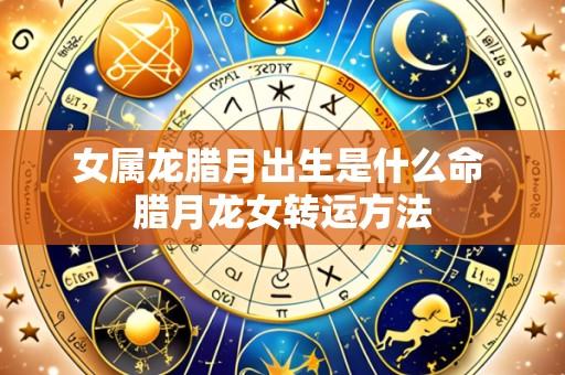 女属龙腊月出生是什么命 腊月龙女转运方法